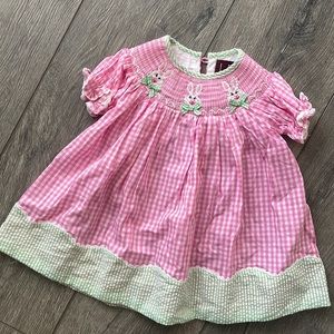 Smocked Easter Dress